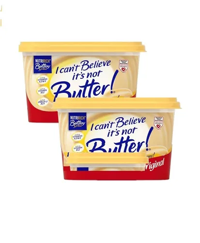 I Can't Believe It's Not Butter! Original Spread, tubo de 45 onzas (paquete de 2) mantequilla para untar