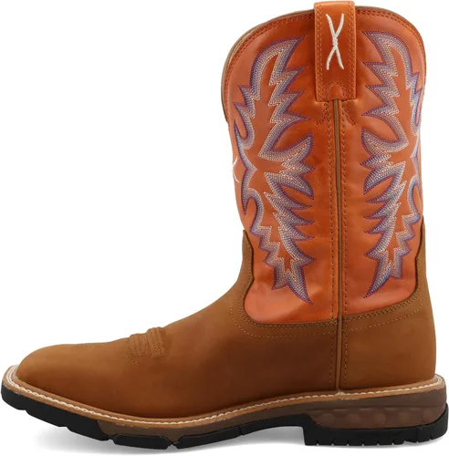 Miniatura 54 de Twisted X Botas Tech X para hombre de 12 pulgadas, botas occidentales casuales para hombre