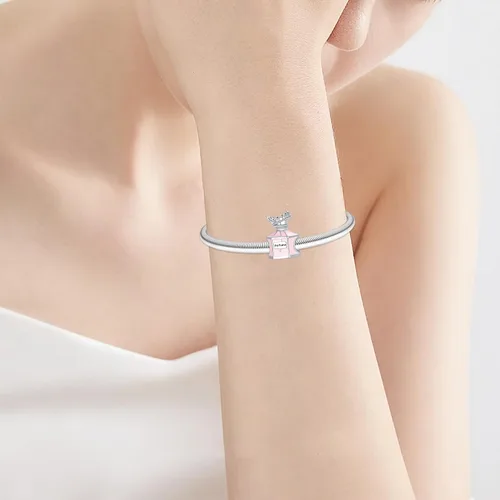 Miniatura 238 de Abalorios de plata de ley 925 con letras de la A ~ Z, para pulseras, collares, Día de San Valentín, Día de la Madre, joyería regalos para mujeres