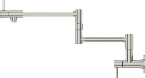 Miniatura 4 de Pfister GT533-PFS Lita - Llenadora de pared (2 manijas), acero inoxidable