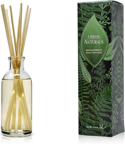 Miniatura 29 de Urban Naturals Amber & Lavender - Juego de difusor con varillas aromáticas Colección de aromaterapia (Awaken + Renew) Mind & Body Ambientador