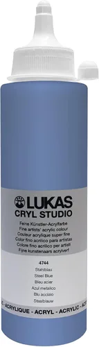 Miniatura 44 de Lukas CRYL Studio Artist - Pintura acrílica para artistas, Alizarín Carmesí, botella de 250 ml - Pinturas acrílicas de alto pigmento para pintar
