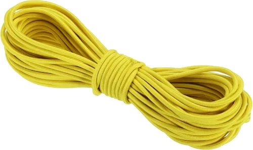 Miniatura 15 de PATIKIL Cuerda elástica elástica de 109 yardas (328.1 ft), cuerda elástica pesada de 0.059 in, albaricoque para manualidades, correas de gancho