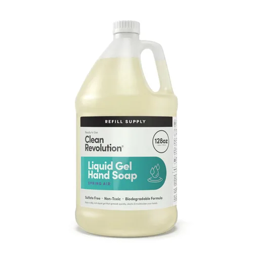 Miniatura 26 de Clean Revolution Jabón de manos en gel líquido, líquido sedoso rico, espuma rápida, enjuague rápido, contiene aceites esenciales reales
