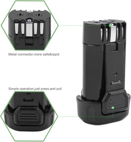 Miniatura 8 de Batería y cargador de 2000mAh 8V para DEWALT DCB080 DW4390 DCF680 DCF680N1 DCF680N2 DCF680G2 DCF682 DCL023 DCB095 Batería
