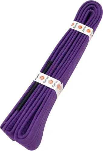 Miniatura 3 de Ronin BJJ Gi Belt - Cinturón brasileño Jiu Jitsu - Tela de polialgodón