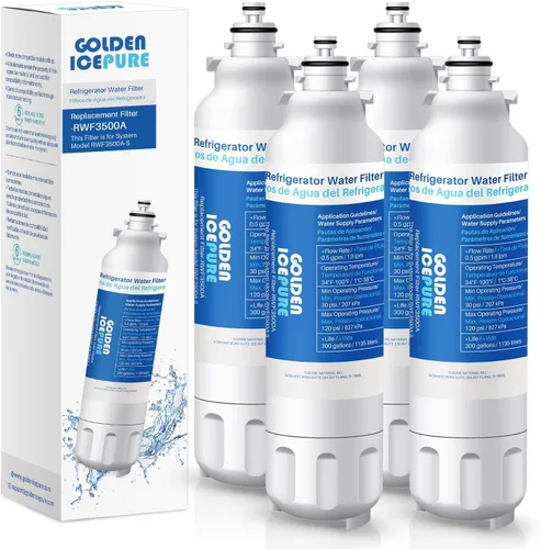 Miniatura 10 de GOLDEN ICEPURE Reemplazo ADQ73613401 para LG LT800P, RWF3500A, 469490, WS620A, LSC22991ST, LSXS26366S, ADQ73613401, LSXS26366D, LUPXS3186N