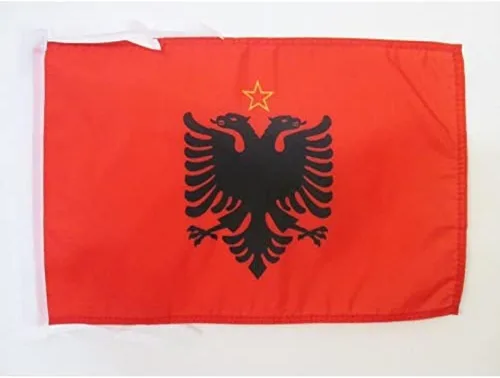 Miniatura 402 de Bandera de México AZ FLAG, 45.7 x 30.5 cm, con cordones - Pequeñas banderas mexicanas de 30 x 45 cm - Bandera de 45.7 x 30.5 cm