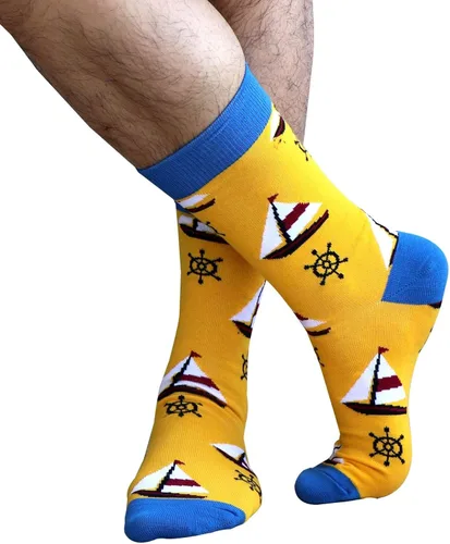 Miniatura 2 de xiaomaizi Calcetines de vestir divertidos y coloridos para hombre, divertidos y locos, casuales, talla 7-13