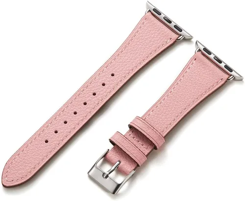 Miniatura 23 de HANDODO Italian Genuine Leather Band Women for Apple Watch Series 11 10 9 8 7 6 5 4 3 2 1 SE SE2 Ultra 2/3, SGS Certified Dressy Bracelet Cute Strap