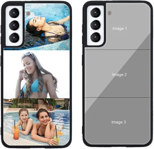 Miniatura 198 de Funda de teléfono personalizada para Samsung Galaxy S22+ / S22 Plus 5G, funda de TPU suave de vidrio templado antiarañazos personalizada con foto