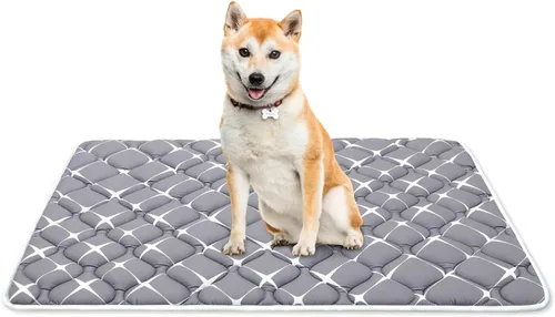 Miniatura 8 de Bubble bear - Tapete para jaula de perro ultra suave, lavable y antideslizante para perros pequeños, medianos y grandes, de color oscuro