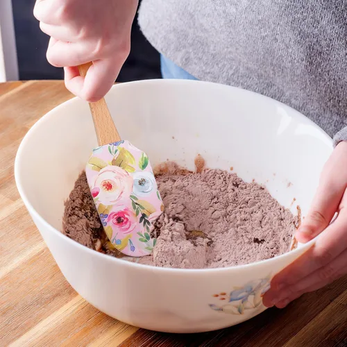 Miniatura 8 de 2 espátulas de crema para tartas, raspadores de silicona para tartas, accesorios para raspadores de mantequilla, espátulas para hornear para cocina