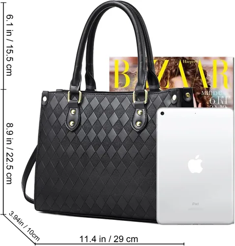 Miniatura 5 de Monederos y bolsos para mujer con asa superior, bolso de mano para mujer, bolso de hombro