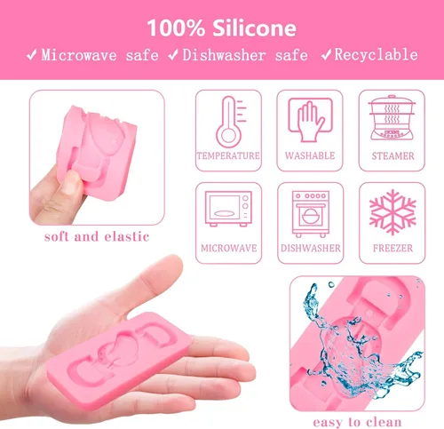 Miniatura 3 de Moldes de silicona para cinturón, moldes de chocolate, molde para hornear para decoración de pasteles, decoración de cupcakes, caramelo, azúcar