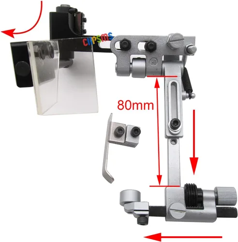 Miniatura 3 de CKPSMS Marca -1SET KG867A+EG01 Guía de suspensión con protector ocular compatible con/reemplazo para Durkopp Adler Brand 767 867