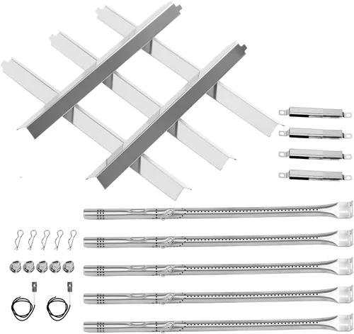 Miniatura 11 de 463365021 463366022 Piezas de repuesto para parrilla Charbroil Performance 4 quemadores 463365021 463354021 463352521 463351021, 5 quemadores
