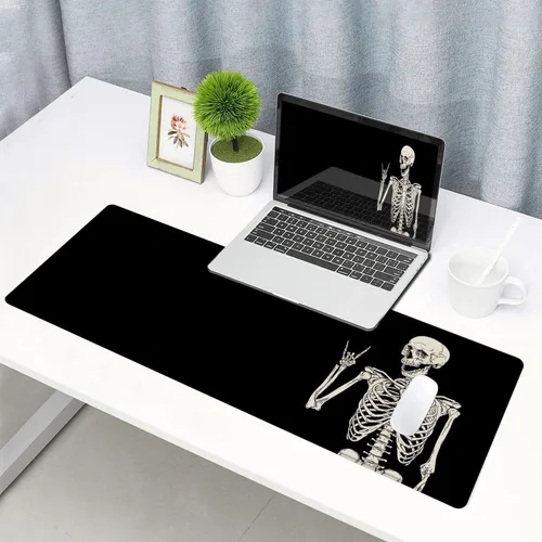 Miniatura 6 de Alfombrilla de mouse para juegos, alfombrilla de mouse grande para escritorio, base de goma antideslizante, alfombrilla de mouse para teclado