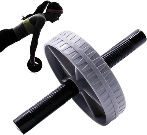 Miniatura 9 de Ab Exercise Roller Core – Equipo de fortalecimiento muscular de entrenamiento, elegante, asas suaves, entrenamiento, gimnasio cuerpo fitness