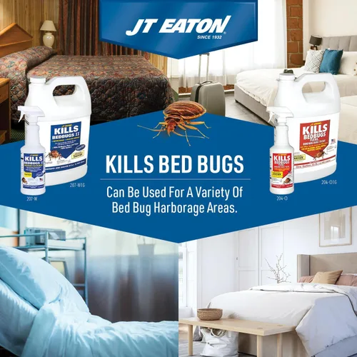 Miniatura 3 de JT Eaton 204-O1G Bed Bug Killer Ultra, espray de insectos a base de aceite que no mancha para interiores (1 galón)
