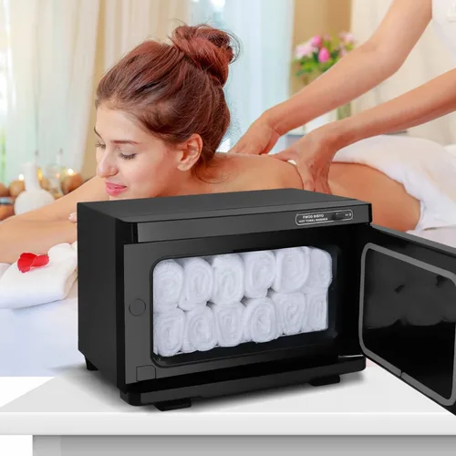 Miniatura 4 de Calentador de toallas calientes, calentador de toallas de 8 L, calentador de toallas para tratamientos faciales, calentador de toallas profesional