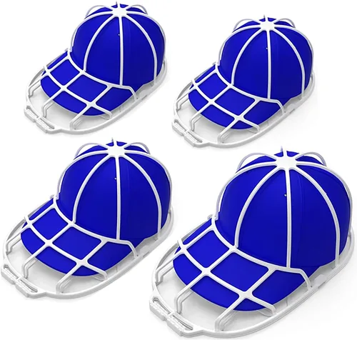 Miniatura 9 de Jaula Lavadora de Sombreros para Lavadora - Soporte Limpiador de Gorras de Béisbol, Lavado de Gorras, Seguro para Lavavajillas, Perfecto