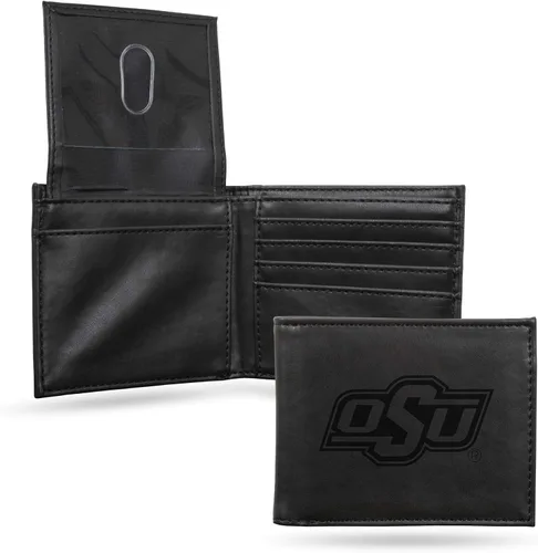 Miniatura 18 de NCAA Rico Industries Cartera Billetera con Grabado Láser Cartera Billetera con Grabado Láser - Diseño Delgado - Gran Regalo