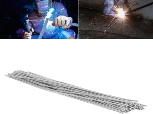 Miniatura 5 de Varilla de soldadura de aluminio de baja temperatura de núcleo de fundente de varilla de soldadura fácil de usar para metales blancos soldadura