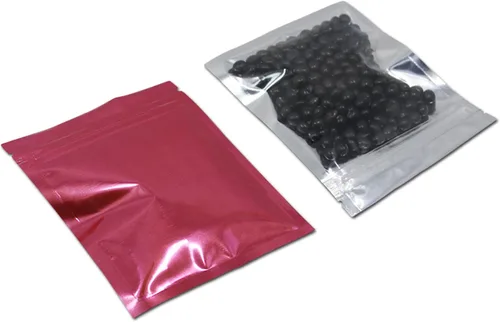 Miniatura 29 de PABCK: Paquete de 100 bolsas transparentes reutilizables con cierre hermético para almacenar alimentos, Negro