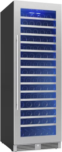 Miniatura 8 de Zephyr Refrigerador de vino y bebidas de 24 pulgadas, zona única, tamaño completo, bodegas de vino altas, gabinete de bebidas de bar grande