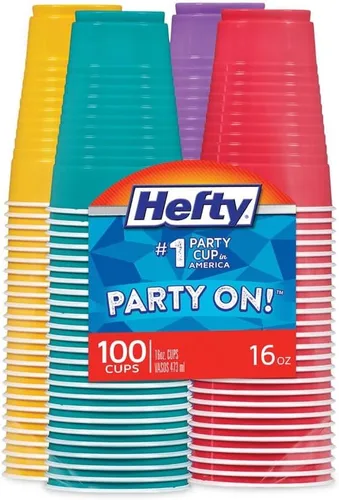 RFPC21637CT - Hefty Everyday Vasos desechables para fiestas de 16 onzas