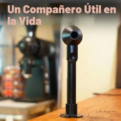 Miniatura 7 de Cuchara de café con embudo para café molido, proteína en polvo y té, para recarga reutilizable de taza K, 2 cucharadas sin desorden, diseño de Negro