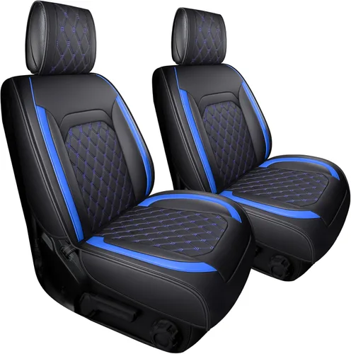 Aierxuan Jeep Wrangler JK JL - Fundas para el asiento delantero, de ajuste personalizado, 2/4 puertas, para camionetas 2007-2026 Unlimited X Rubicon