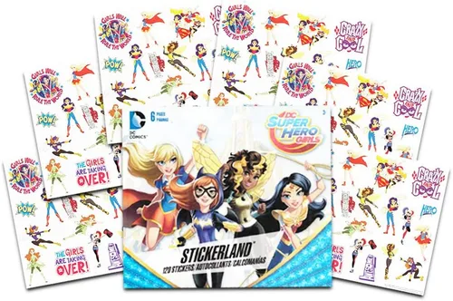 Miniatura 2 de Wonder Woman - Juego de mochila infantil para niños en edad preescolar incluye mini mochila y pegatinas de lujo de 110 in para mujer maravilla