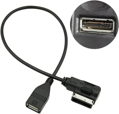 Miniatura 6 de Fydun Adaptador USB, interfaz de música USB AMI MMI AUX MP3 Cable adaptador para S4 S5 S6 4F0051510G