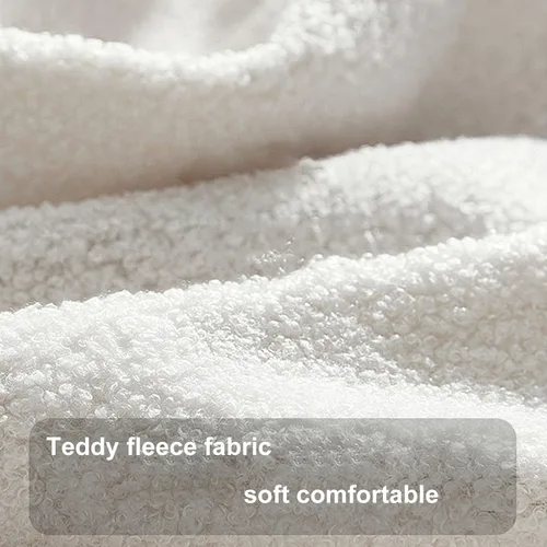 Miniatura 7 de Funda para silla de puf de pétalos de peluche, sofá Lazy Sack suave (sin frijoles) para niños, adultos, parejas, relleno de puf, espuma