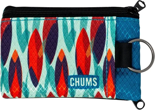 Miniatura 24 de Chums Surfshorts - Cartera minimalista ligera con cremallera y ventana de identificación transparente, resistente al agua con llavero