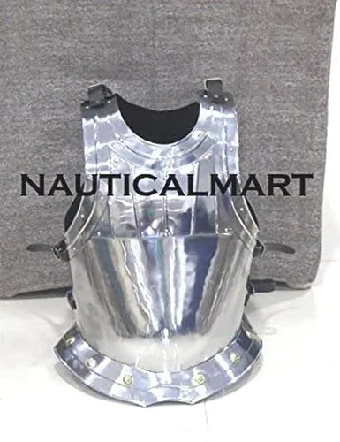 Miniatura 2 de NauticalMart Coraza gótica estriada medieval/armadura corporal de coraza