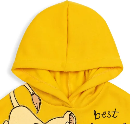 Miniatura 6 de Disney Lion King Simba - Sudadera con capucha y forro polar cruzado para niñas
