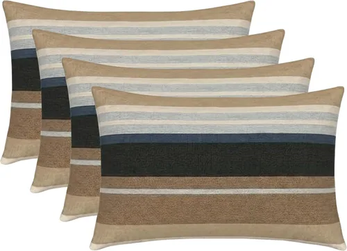 Miniatura 61 de RSH DECOR: Sunbrella - Juego de 4 almohadas lumbares, 20 x 12 pulgadas, tela de rendimiento resistente al agua y a la decoloración, fundas