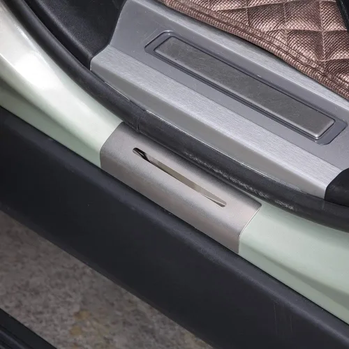 Miniatura 4 de Placa de acero inoxidable para puerta exterior para Range Rover Sport Vogue 2014-2017 accesorios de coche, estilo 1