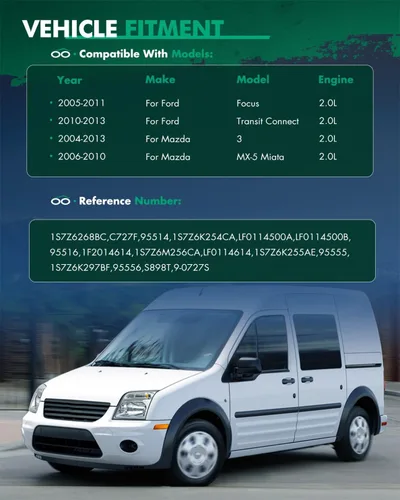 Miniatura 4 de SCITOO Kit de cadena de distribución del motor W/tensor sustituye al Ford Focus 2005-2011 Transit Connect 2010-2013