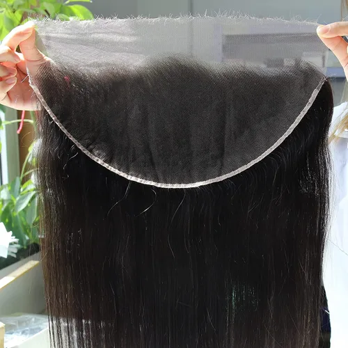 Miniatura 61 de BEEOS Encaje frontal real HD de 13 x 4 pulgadas, encaje frontal ultra fino invisible HD vívido limpio pre-arrancado cabello humano lacio sedoso