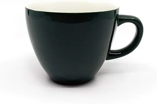 Miniatura 4 de Creature Cups OWL Taza de Cerámica (11 Onzas, Exterior Verde Esmeralda) - Animal 3D Oculto en el Interior Emerge Mientras Bebes - Regalo de Búho