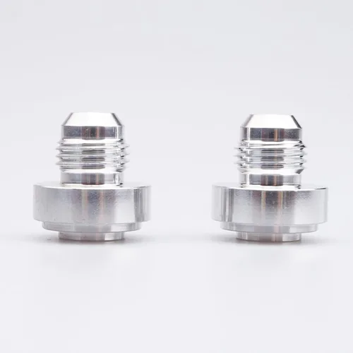 Miniatura 5 de AC PERFORMANCE -3 AN Macho Soldadura en Bung Fitting Aluminio, Paquete de 2