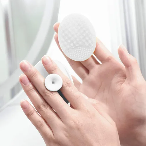 Miniatura 4 de Exfoliante facial de silicona, almohadillas de limpieza facial de precisión, almohadilla de limpieza de poros de precisión, cepillo para eliminar