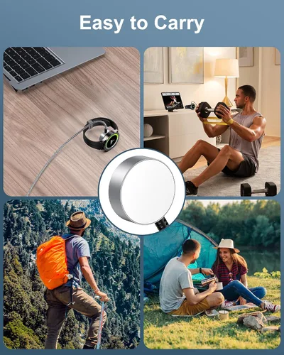 Miniatura 5 de Cargador para Samsung Galaxy Watch 8, [USB A/C de doble puerto] Cable de carga rápida compatible con Galaxy Watch 8/8 Classic/7/6/6 Classic/5/5
