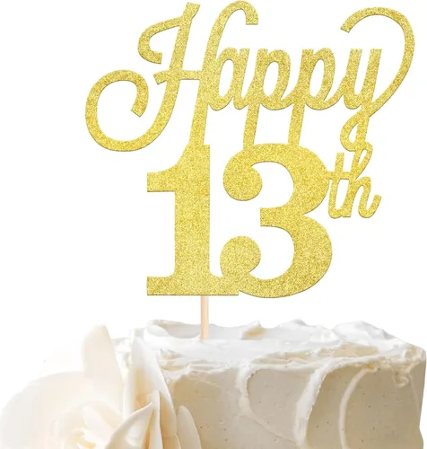 Miniatura 35 de 1 paquete de decoración para pastel de 12 años, purpurina negra número 12, doce cumpleaños, decoración para felicitaciones a 12 años de edad, 12