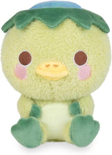 Cuddle Barn PlushGoals - Koji The Shy Kappa - Peluche de tortuga kawaii suave, 6 pulgadas