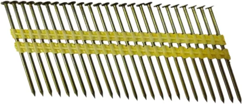 Miniatura 4 de Zeluga 13-254-1P - Clavos de marco de 21 grados, tira de plástico de cabeza redonda de 3 x 0.120 pulgadas, clavos de marco con mango liso